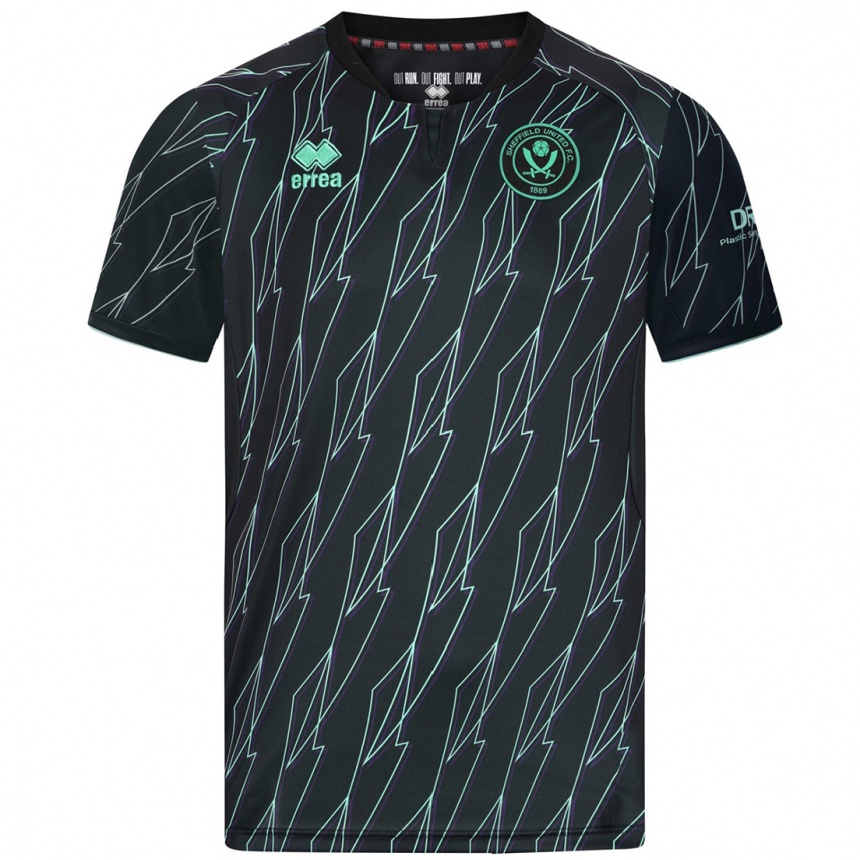 Men Football Abbie Lafayette #8 Black Green Away Jersey 2024/25 T-Shirt