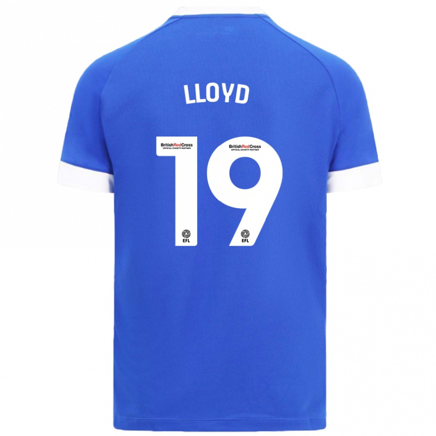 Women Football Madison Lloyd #19 Sky Blue Home Jersey 2024/25 T-Shirt