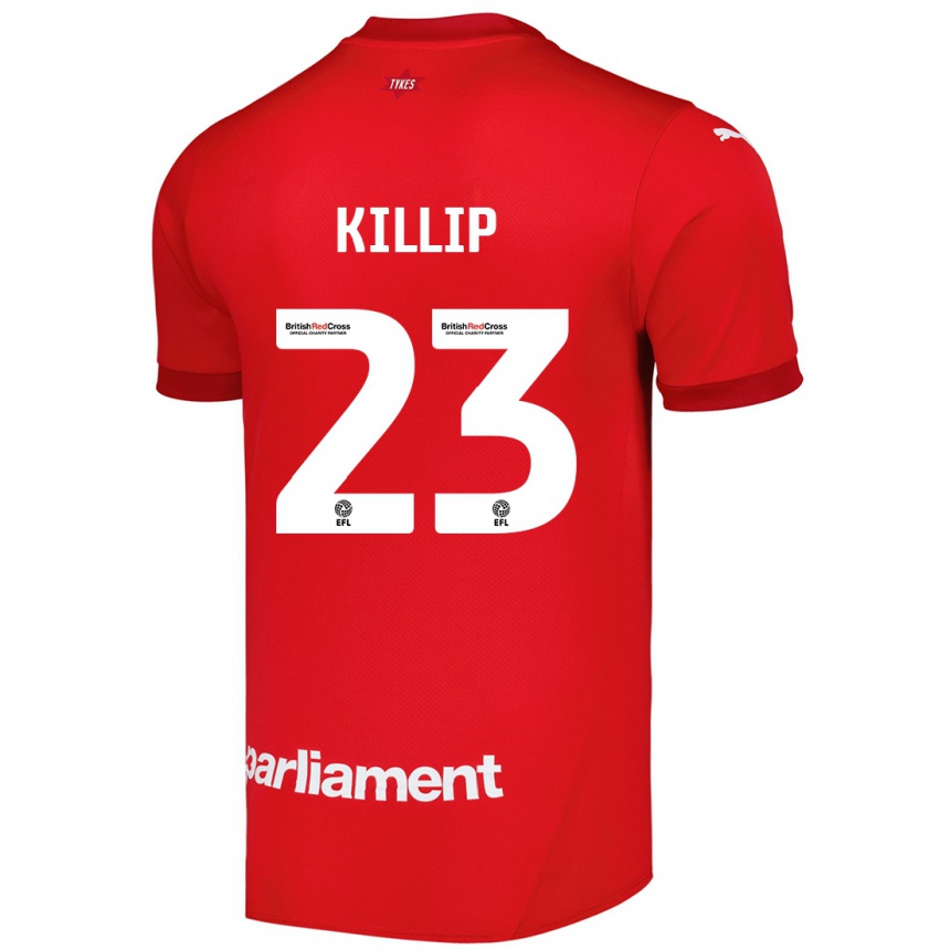 Kids Football Ben Killip #23 Red Home Jersey 2024/25 T-Shirt