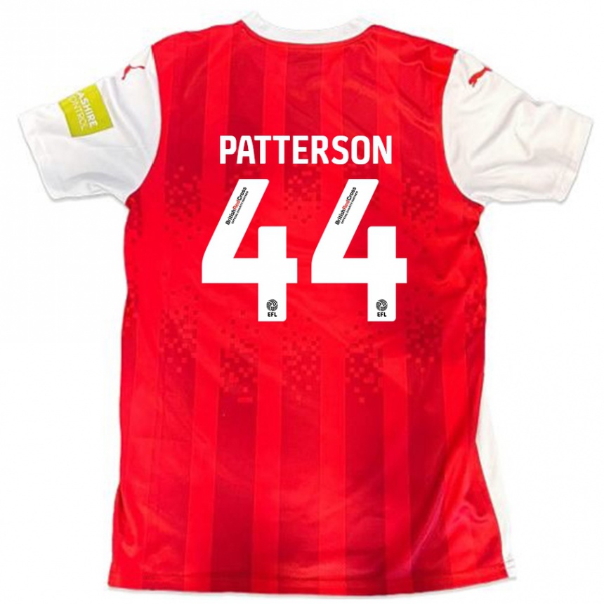 Kids Football Phoenix Patterson #44 Red White Home Jersey 2024/25 T-Shirt