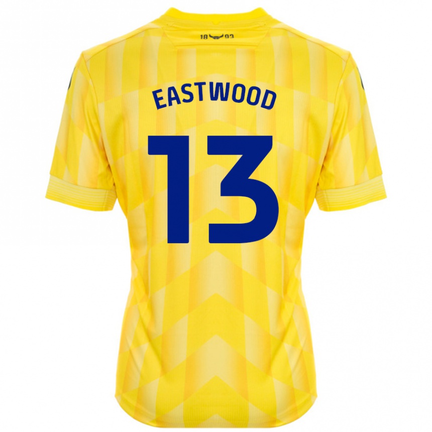 Kids Football Simon Eastwood #13 Yellow Home Jersey 2024/25 T-Shirt