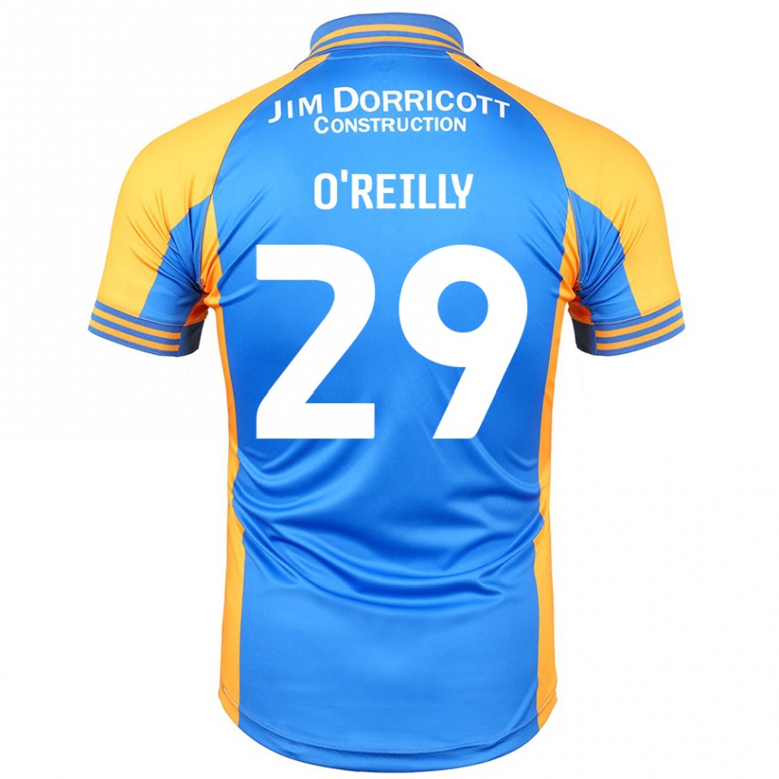 Kids Football Tommi O'reilly #29 Blue Amber Home Jersey 2024/25 T-Shirt