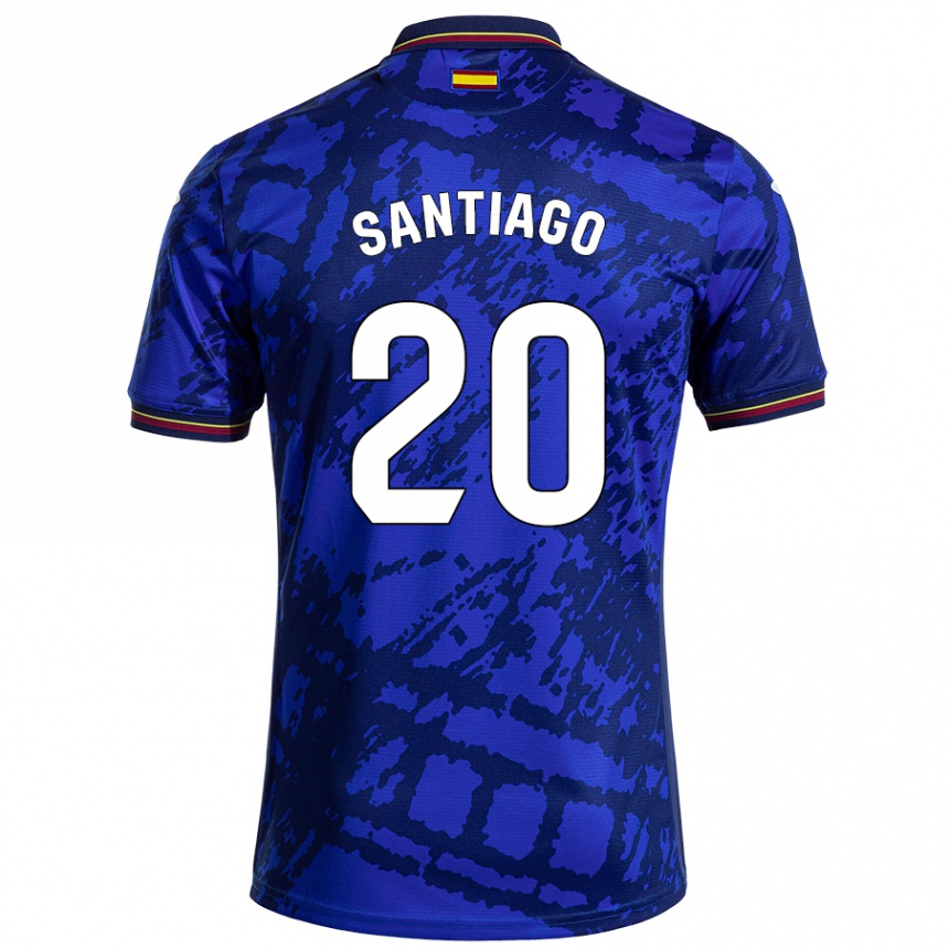 Kids Football Yellu Santiago #20 Darker Blue Home Jersey 2024/25 T-Shirt