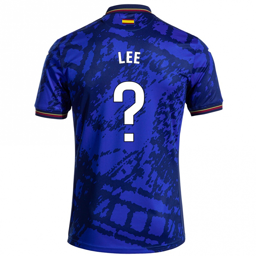 Kids Football Sang-Min Lee #0 Darker Blue Home Jersey 2024/25 T-Shirt