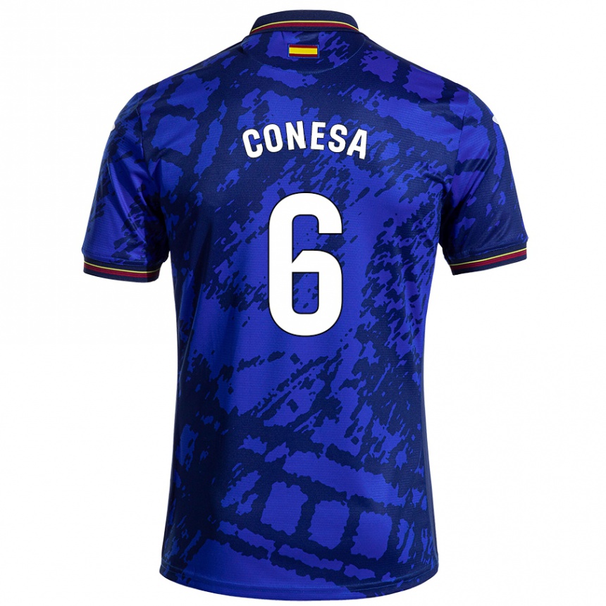 Kids Football Nico Conesa #6 Darker Blue Home Jersey 2024/25 T-Shirt