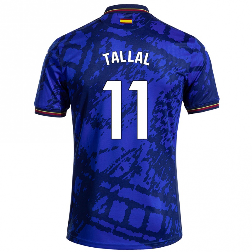 Kids Football Yassin Tallal #11 Darker Blue Home Jersey 2024/25 T-Shirt