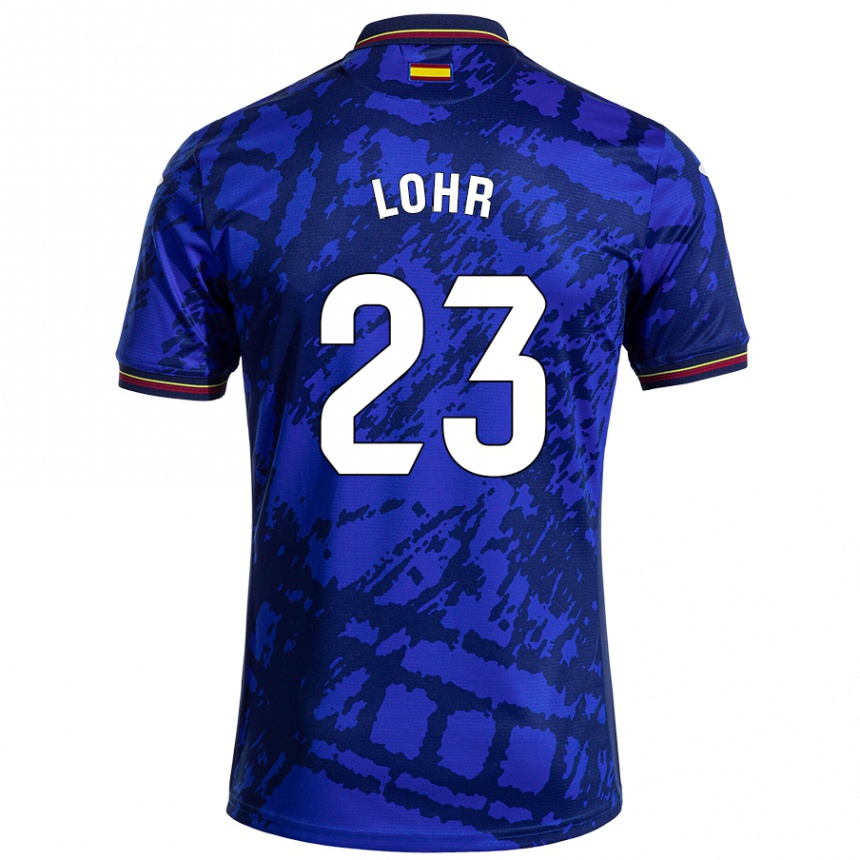 Kids Football Luca Lohr #23 Darker Blue Home Jersey 2024/25 T-Shirt