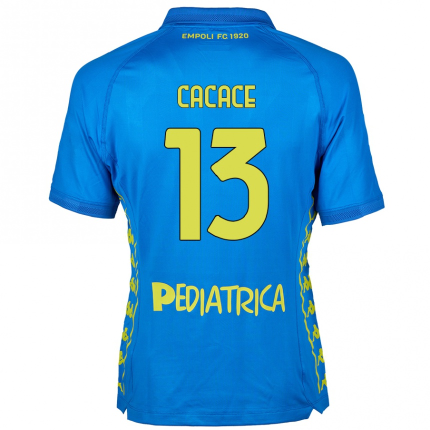 Kids Football Liberato Cacace #13 Blue Home Jersey 2024/25 T-Shirt