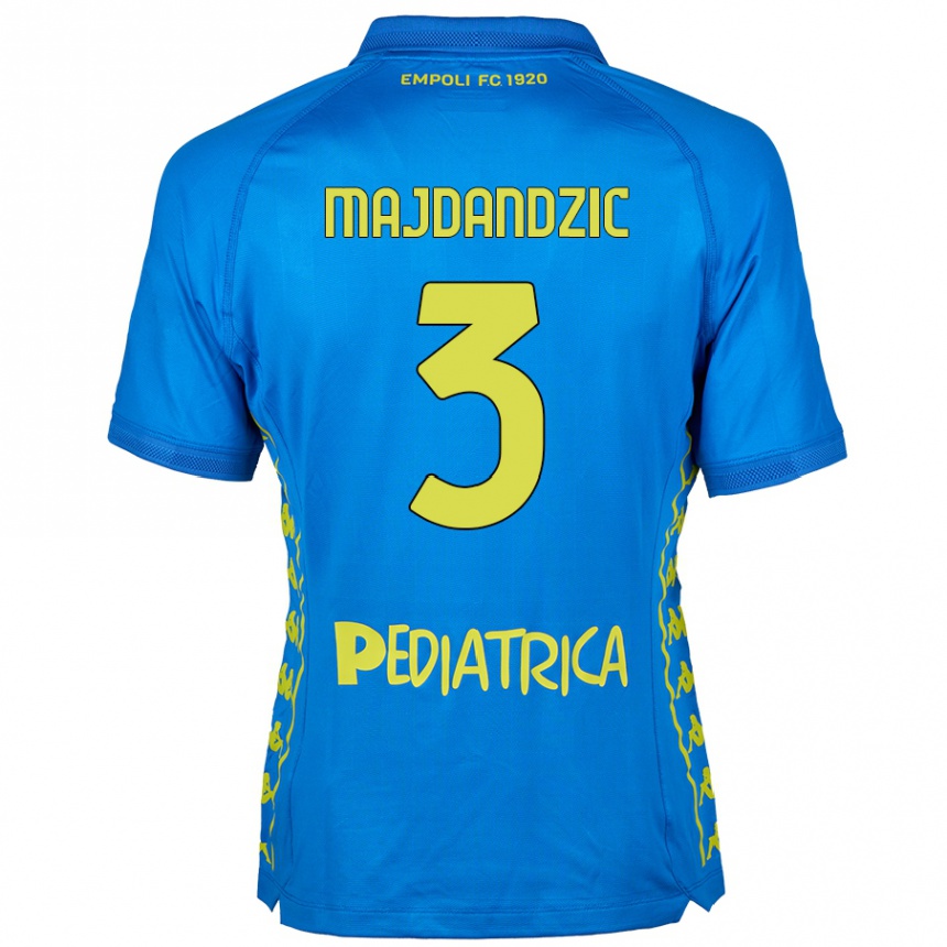 Kids Football Patrik Majdandzic #3 Blue Home Jersey 2024/25 T-Shirt