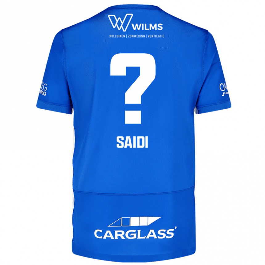 Kids Football Assil Saidi #0 Blue Home Jersey 2024/25 T-Shirt