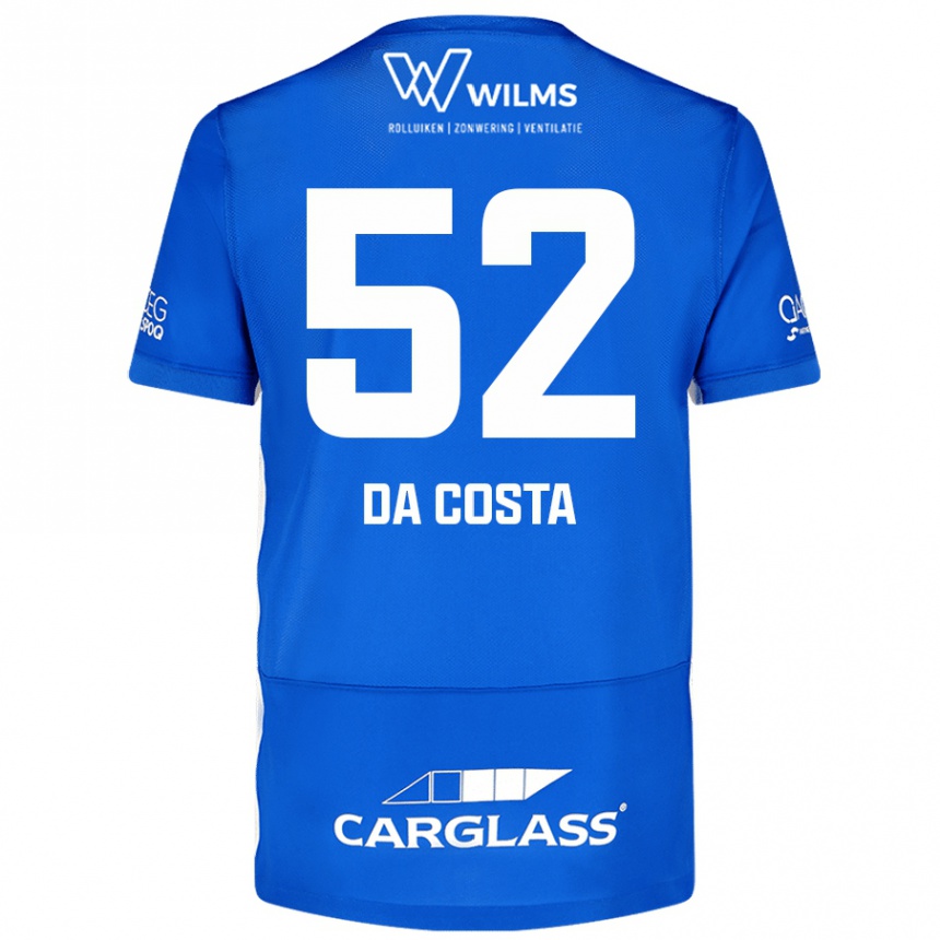 Kids Football Wilson Da Costa #52 Blue Home Jersey 2024/25 T-Shirt