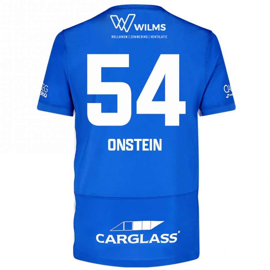 Kids Football Juwensley Onstein #54 Blue Home Jersey 2024/25 T-Shirt