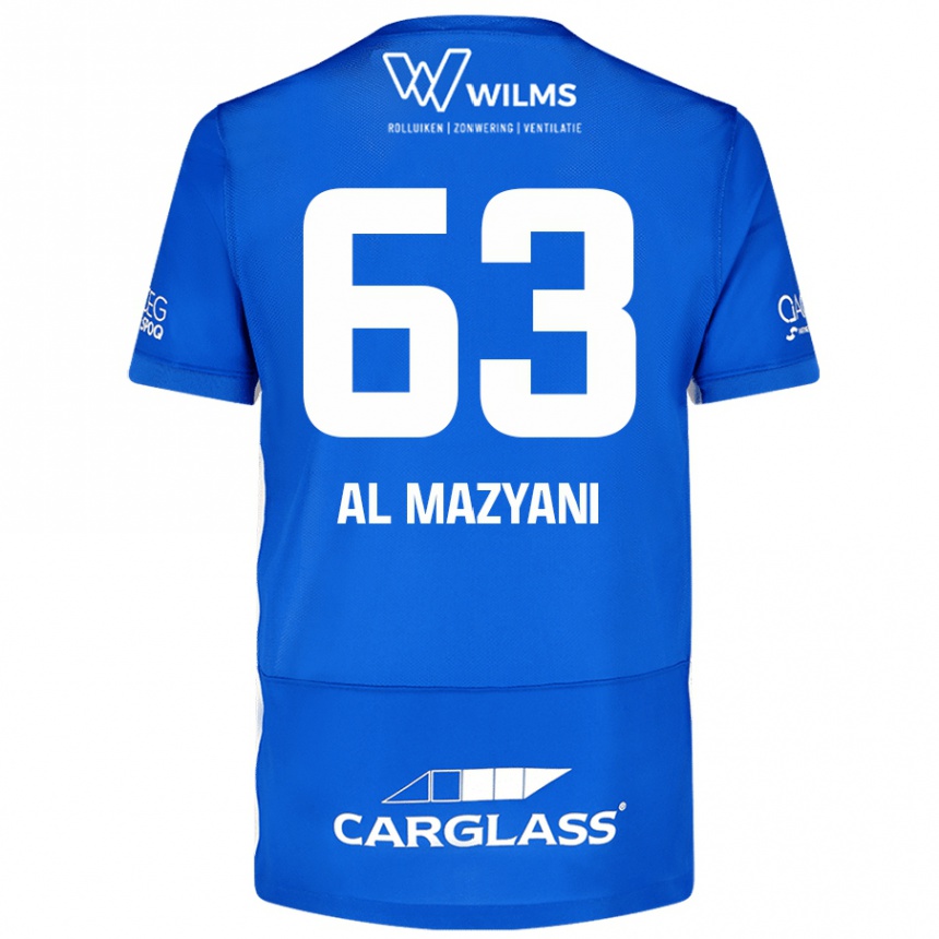 Kids Football Faissal Al Mazyani #63 Blue Home Jersey 2024/25 T-Shirt