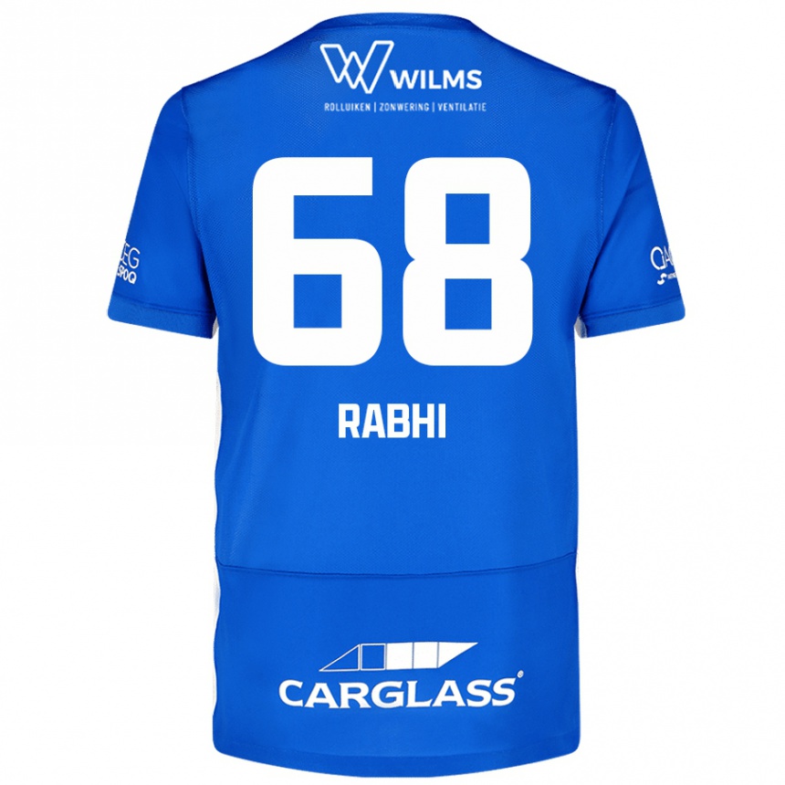 Kids Football Ayman Rabhi #68 Blue Home Jersey 2024/25 T-Shirt