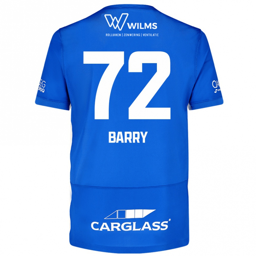 Kids Football Alpha Barry #72 Blue Home Jersey 2024/25 T-Shirt