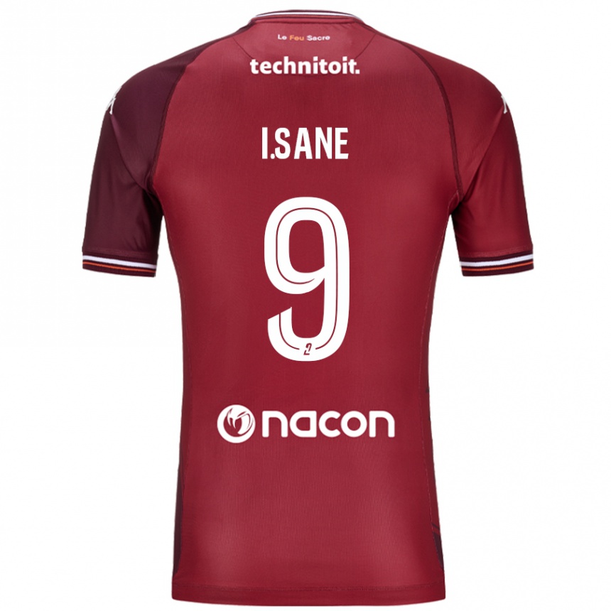 Kids Football Ibou Sané #9 Red Granata Home Jersey 2024/25 T-Shirt