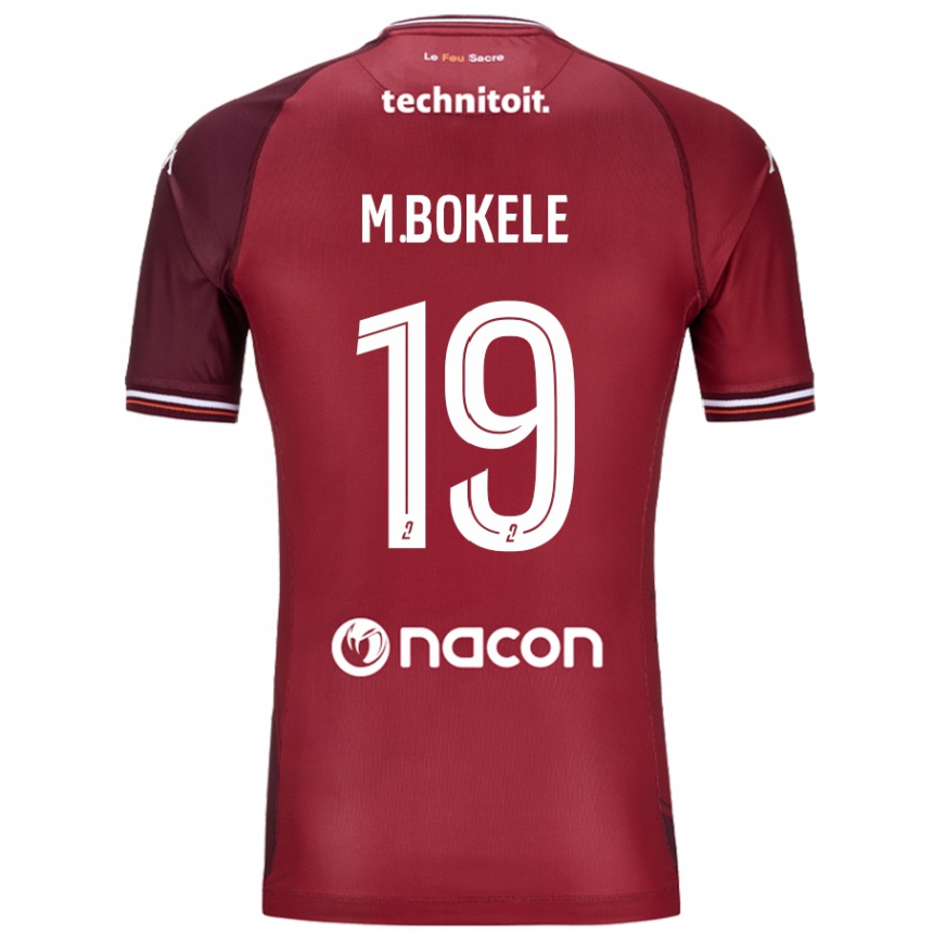 Kids Football Morgan Bokele #19 Red Granata Home Jersey 2024/25 T-Shirt