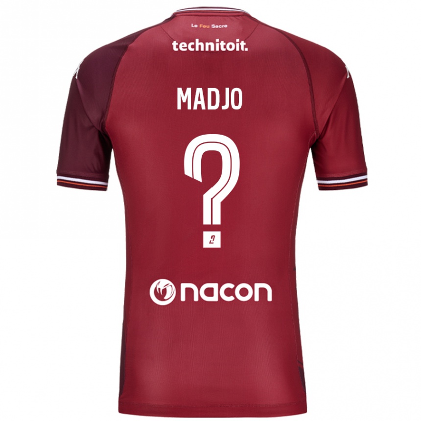 Kids Football Brian Madjo #0 Red Granata Home Jersey 2024/25 T-Shirt