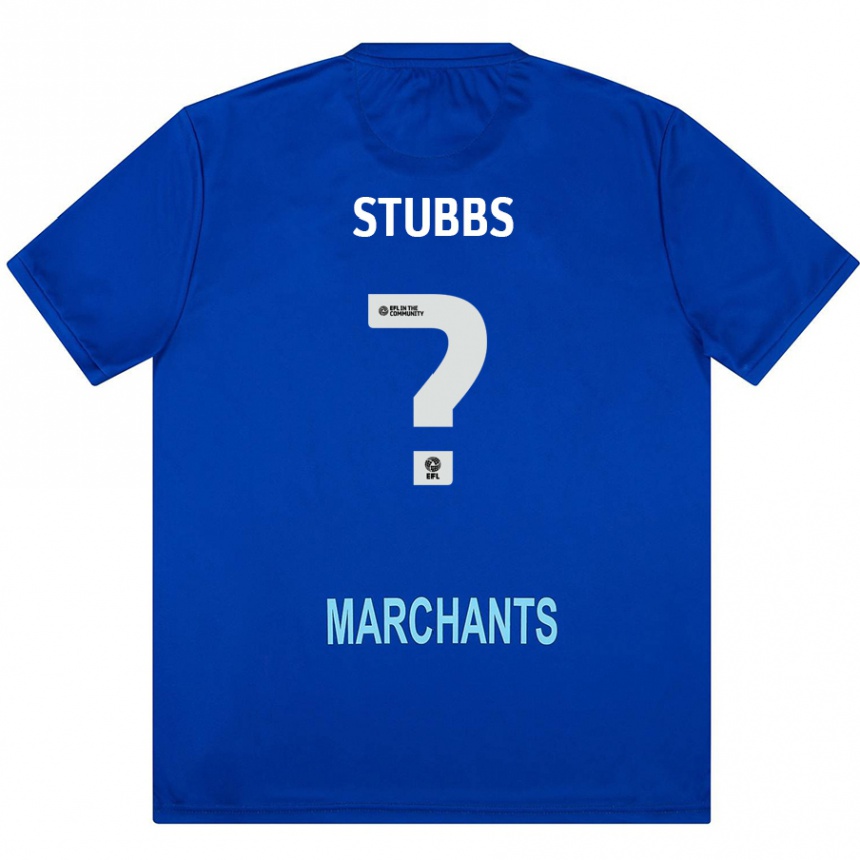 Kids Football Sam Stubbs #0 Green Away Jersey 2024/25 T-Shirt