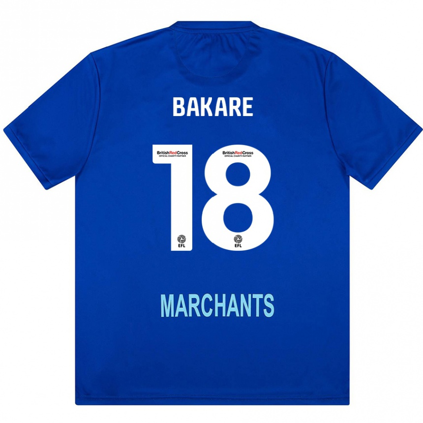 Kids Football Ibrahim Bakare #18 Green Away Jersey 2024/25 T-Shirt