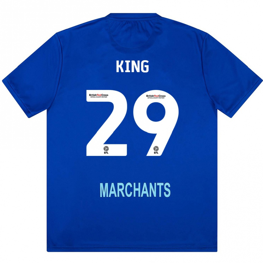 Kids Football Tom King #29 Green Away Jersey 2024/25 T-Shirt