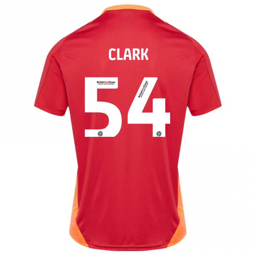 Kids Football Max Clark #54 Blue Off White Away Jersey 2024/25 T-Shirt