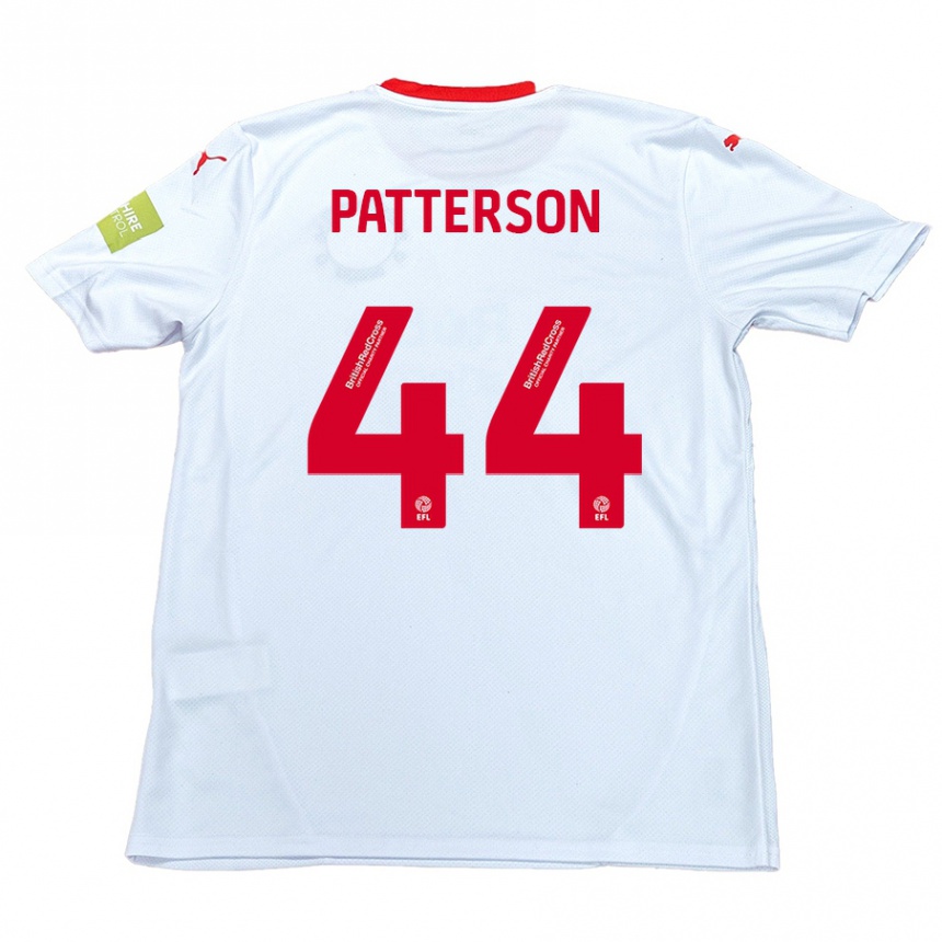 Kids Football Phoenix Patterson #44 White Away Jersey 2024/25 T-Shirt