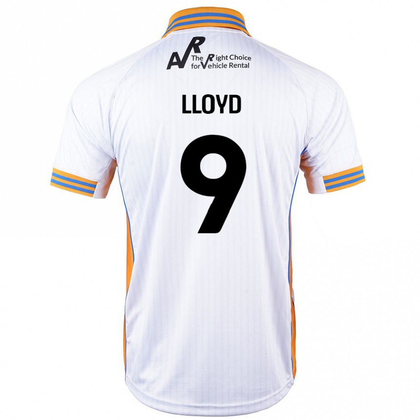 Kids Football George Lloyd #9 White Away Jersey 2024/25 T-Shirt