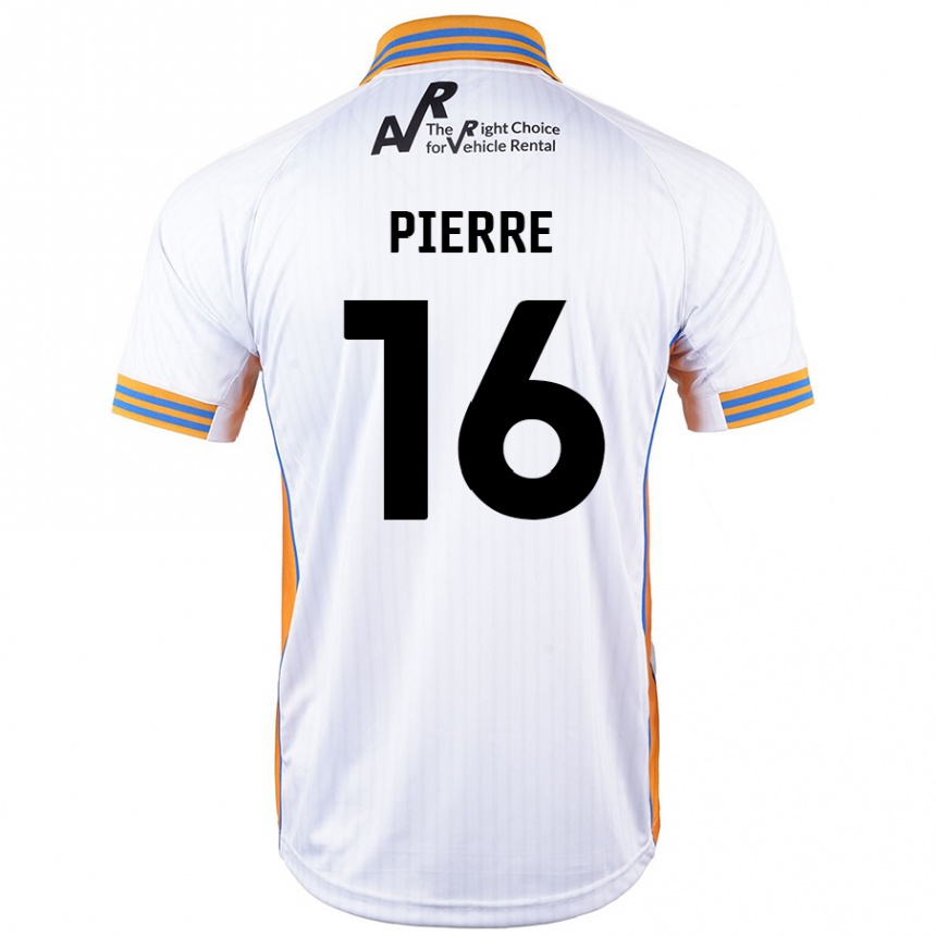 Kids Football Aaron Pierre #16 White Away Jersey 2024/25 T-Shirt