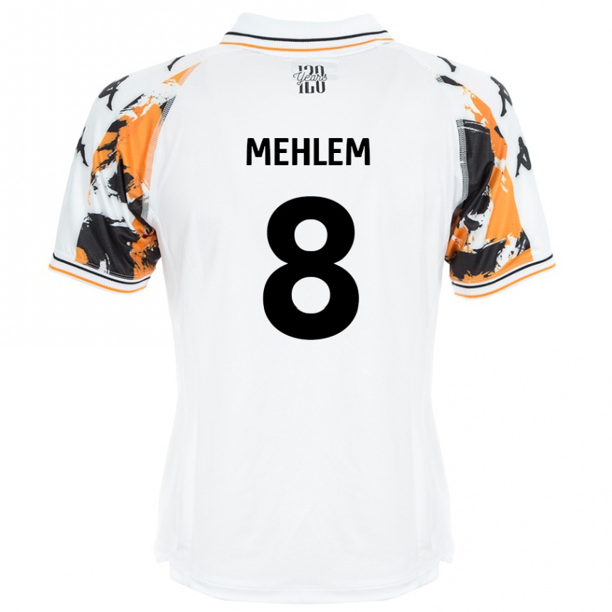 Kids Football Marvin Mehlem #8 White Away Jersey 2024/25 T-Shirt