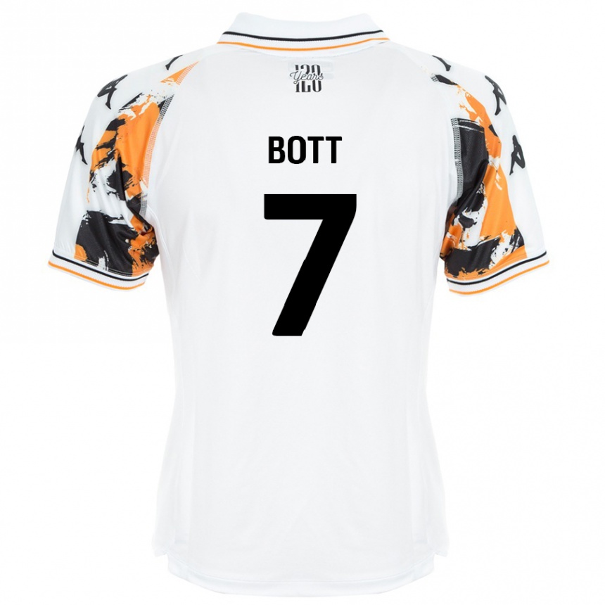 Kids Football Liberty Bott #7 White Away Jersey 2024/25 T-Shirt