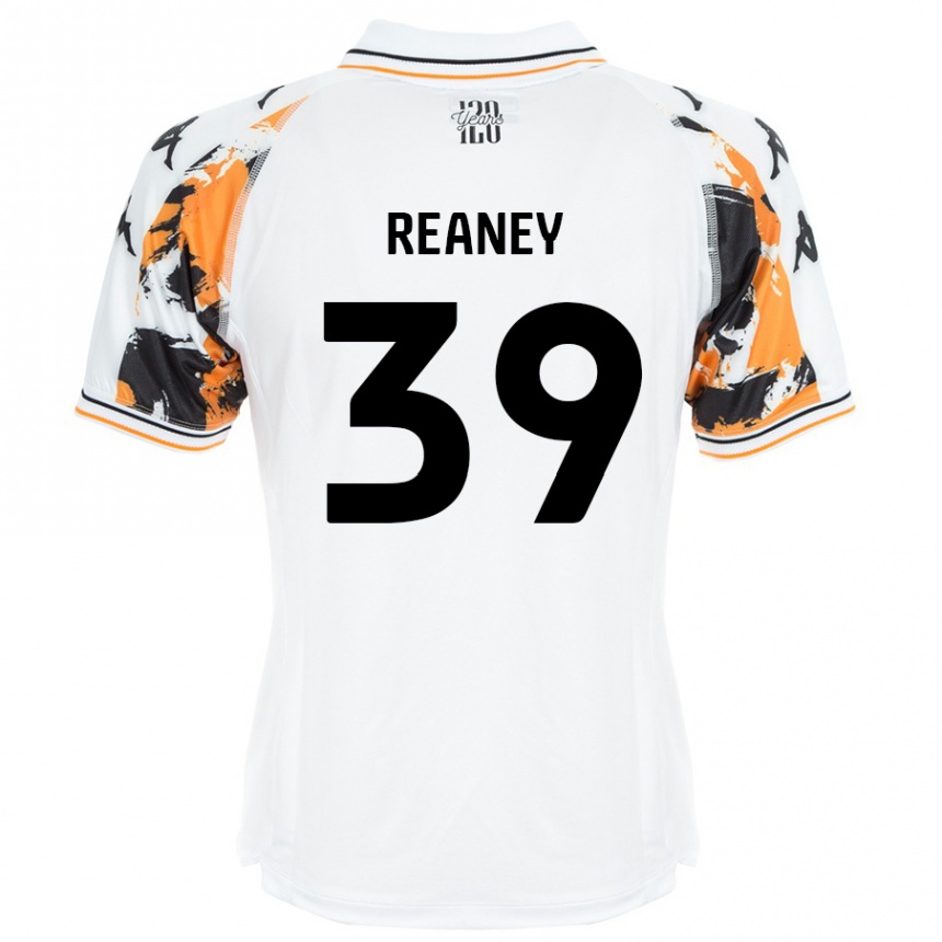 Kids Football Mollie Reaney #39 White Away Jersey 2024/25 T-Shirt