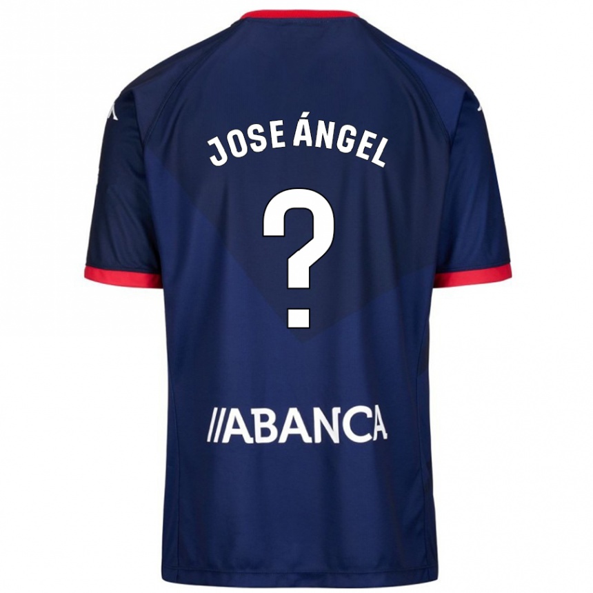 Kids Football José Ángel Jurado #20 Navy Blue Away Jersey 2024/25 T-Shirt