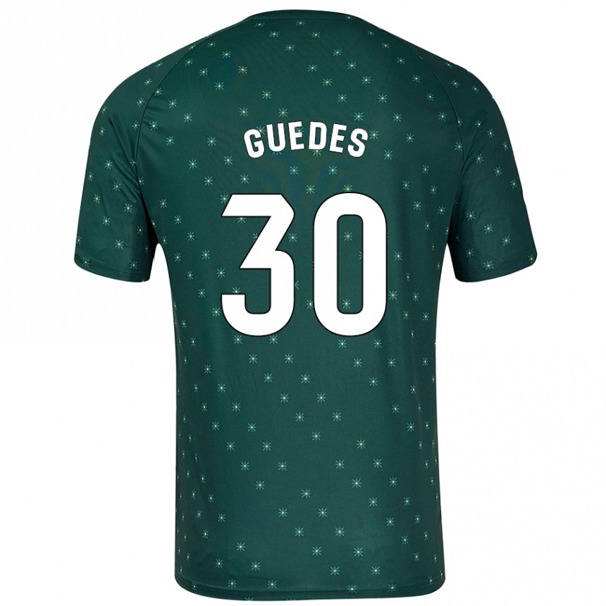 Kids Football Gui Guedes #30 Dark Green Away Jersey 2024/25 T-Shirt