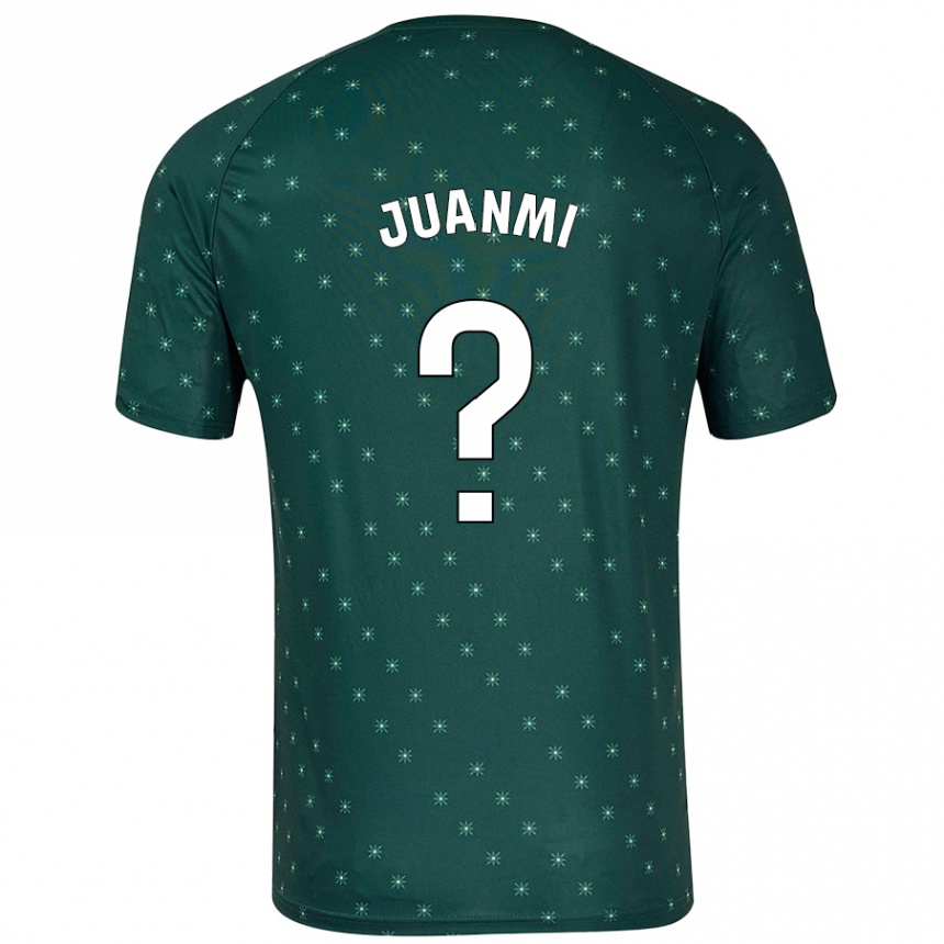 Kids Football Juanmi García #0 Dark Green Away Jersey 2024/25 T-Shirt