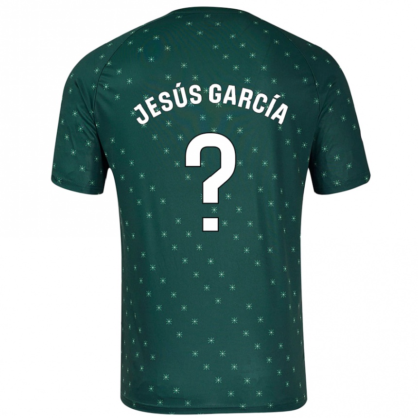 Kids Football Jesús García #0 Dark Green Away Jersey 2024/25 T-Shirt