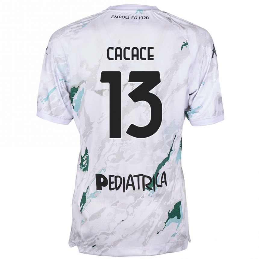 Kids Football Liberato Cacace #13 Grey Away Jersey 2024/25 T-Shirt