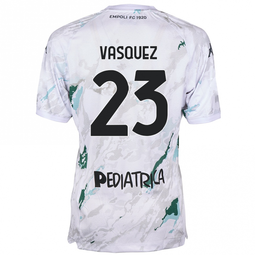 Kids Football Devis Vásquez #23 Grey Away Jersey 2024/25 T-Shirt