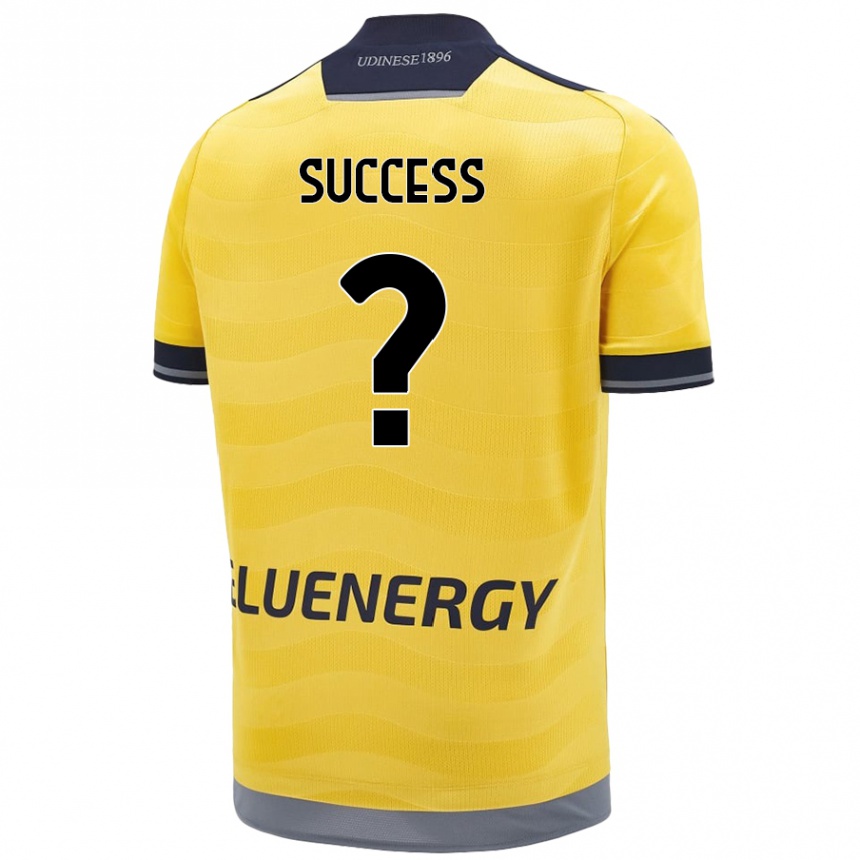 Kids Football Isaac Success #0 Golden Away Jersey 2024/25 T-Shirt