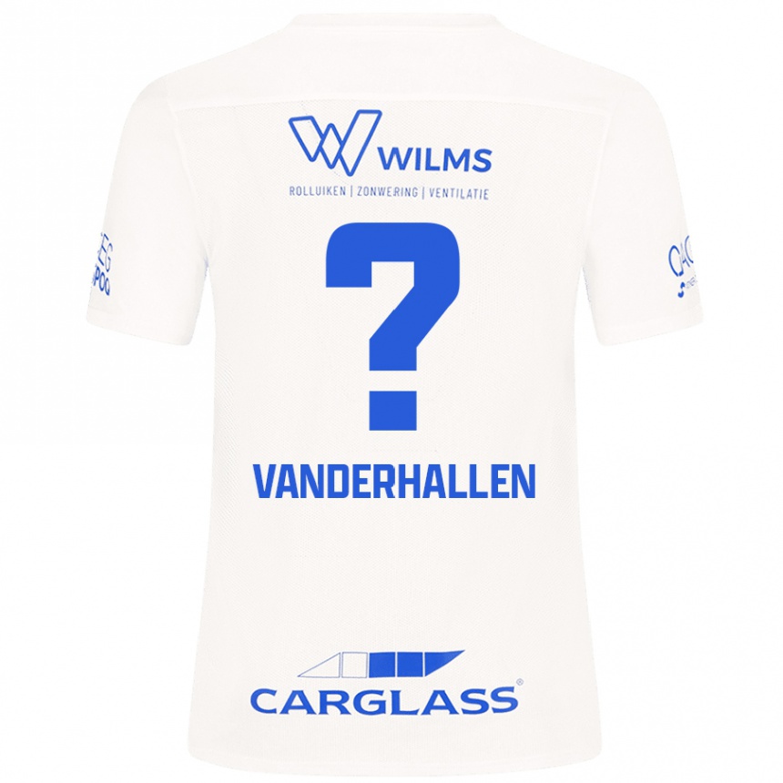 Kids Football Yari Vanderhallen #0 White Away Jersey 2024/25 T-Shirt