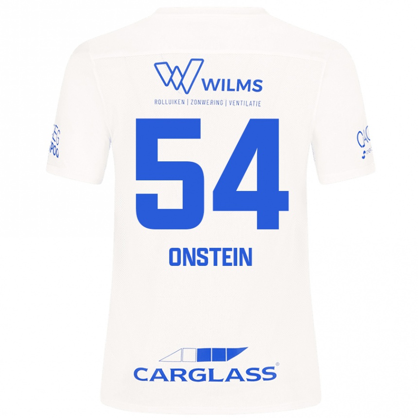 Kids Football Juwensley Onstein #54 White Away Jersey 2024/25 T-Shirt