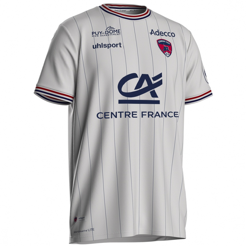 Kids Football Jérémy Jacquet #97 White Away Jersey 2024/25 T-Shirt