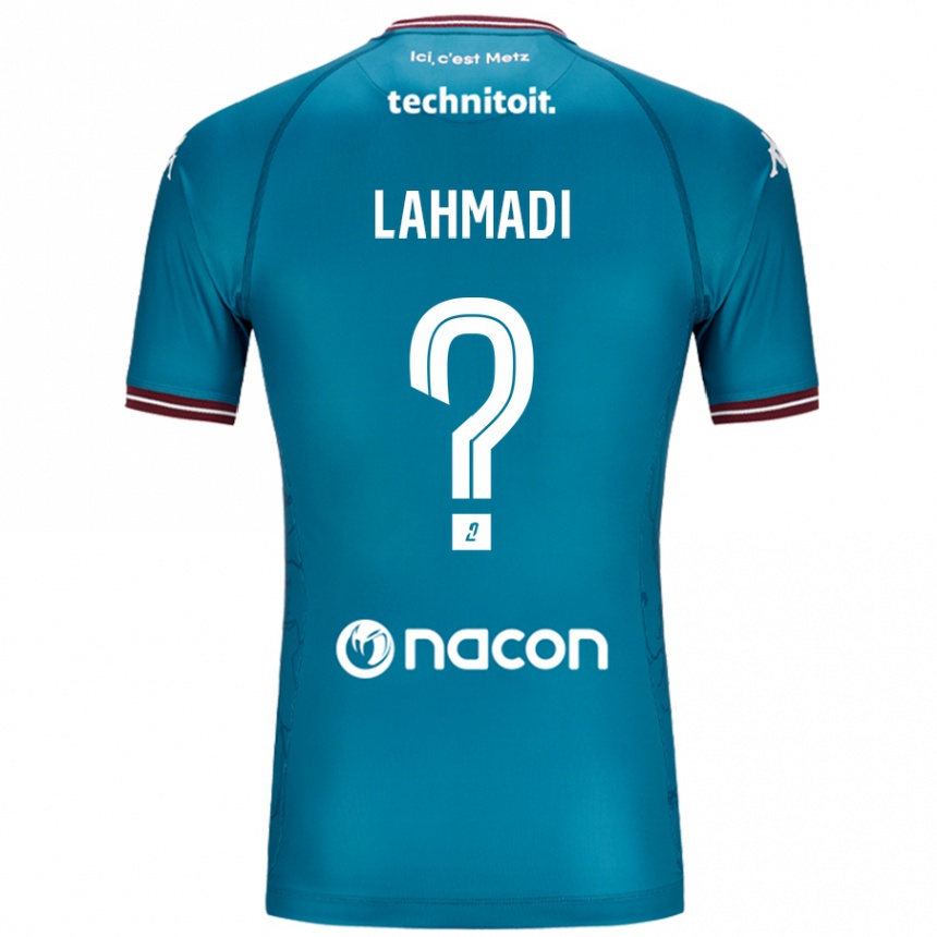 Kids Football Mehdi Lahmadi #0 Bleu Petrole Away Jersey 2024/25 T-Shirt