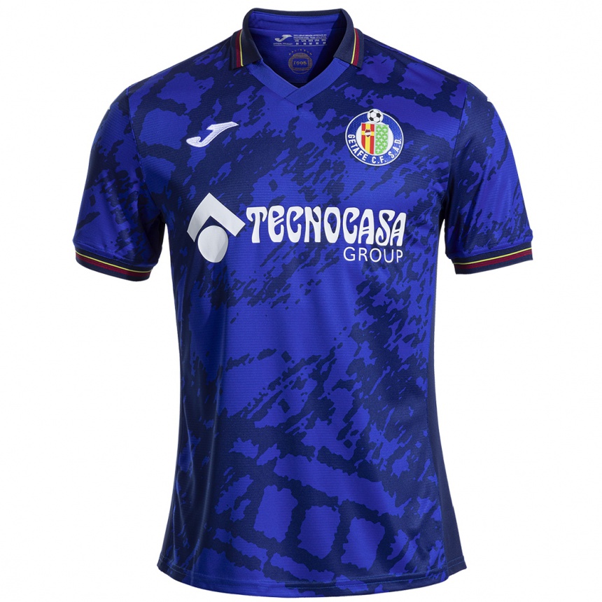 Men Football Álex García #20 Darker Blue Home Jersey 2024/25 T-Shirt