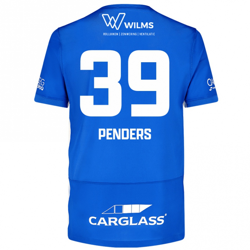 Men Football Mike Penders #39 Blue Home Jersey 2024/25 T-Shirt