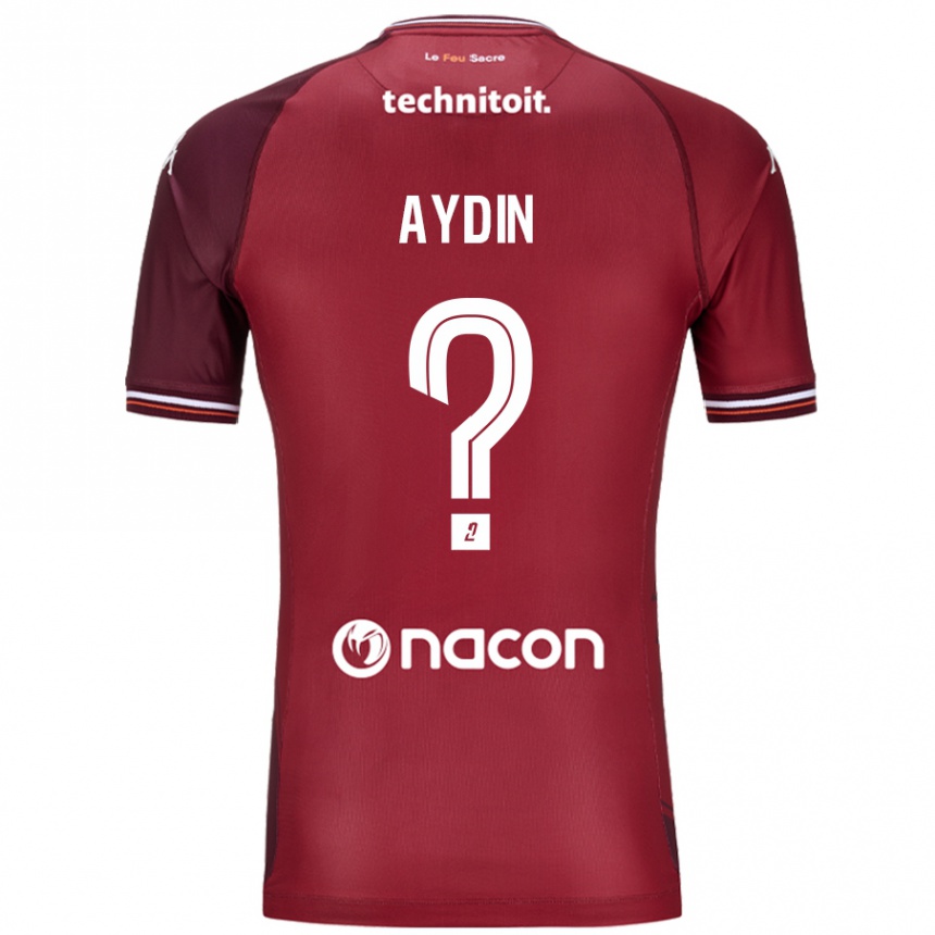 Men Football Oguzhan Aydin #0 Red Granata Home Jersey 2024/25 T-Shirt