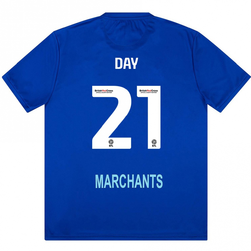 Men Football Joe Day #21 Green Away Jersey 2024/25 T-Shirt