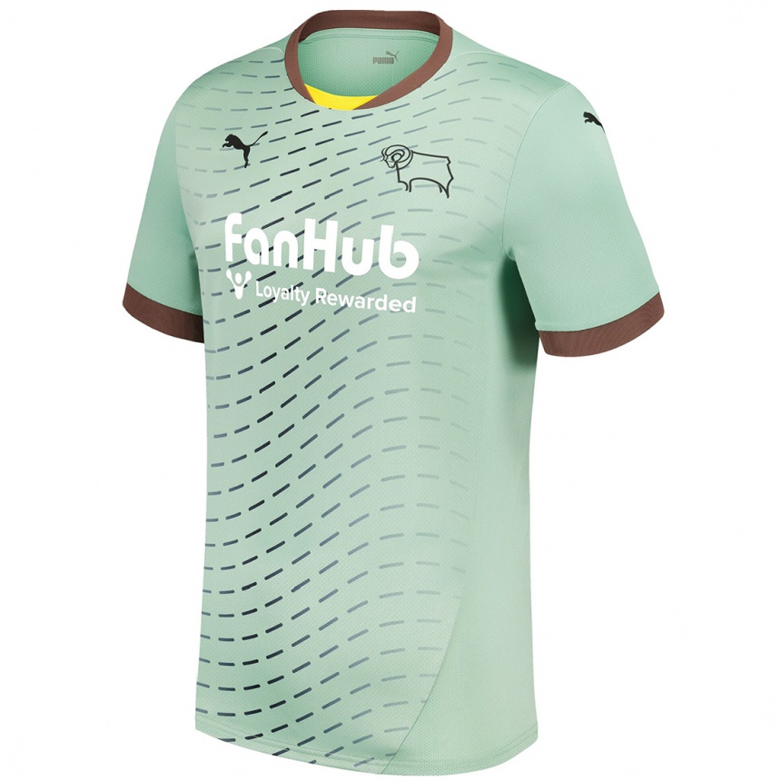 Men Football Ben Osborn #8 Pale Green Away Jersey 2024/25 T-Shirt