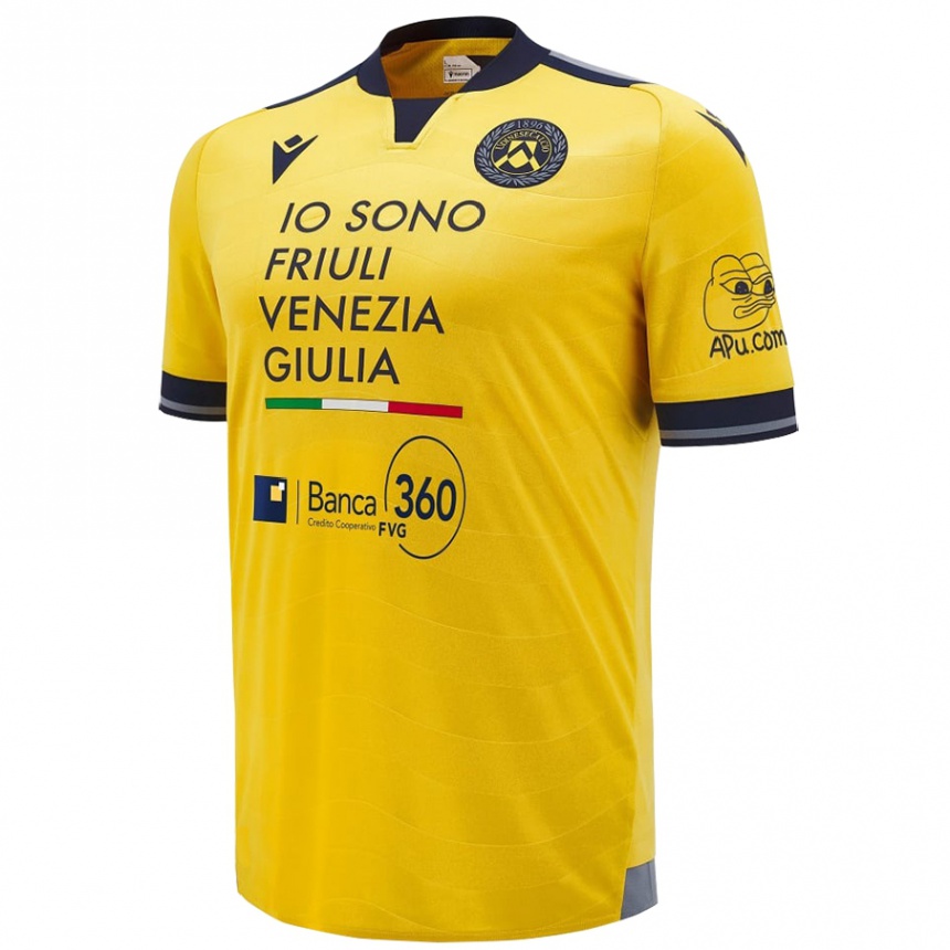 Men Football Damián Pizarro #99 Golden Away Jersey 2024/25 T-Shirt