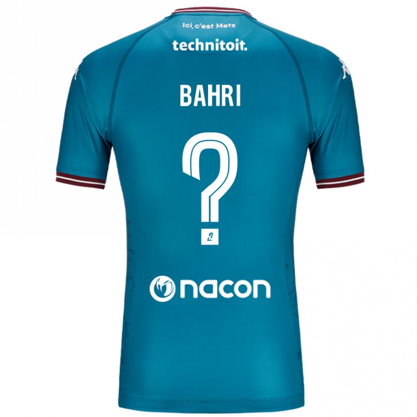 Men Football Wassim Bahri #0 Bleu Petrole Away Jersey 2024/25 T-Shirt